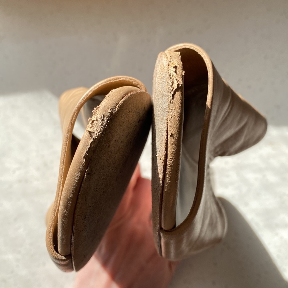 VINCE slip-on‎ leather mules - Picture 8 of 10